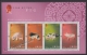 Hong Kong 2007 Yvert BF 155 Specimen, Year Of The Pig, New Year, Folder - MNH - Unused Stamps