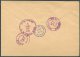 LUXEMBOURG TO USA Registered Air Mail Cover 1948 VF - Briefe U. Dokumente