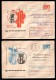 Russia USSR 1976 Stationery 6 Envelopes,  Rocketry - Russia & USSR