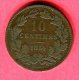 LUXEMBOURG 10 CENTIMES 1854 TB+ 23 - Luxembourg