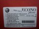 Econo Phone 10 $ With Sticker 0800/10412 See 2 Photo´s Used  Very Rare - [2] Prepaid & Refill Cards