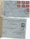 Portugal 4 Covers Lisboa&Porto 1945 Censored (Belgian Censor Contrôle Des Communications) To Waasmunster PR516 - Lettres & Documents