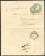 ARGENTINA Circulated Postal Stationery 1898 W/Advertising VF - Postal Stationery