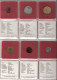 FAO 6 COINS EGYPTE, NEPAL, TURKIJE, ISLE OF MAN UNC - Autres & Non Classés