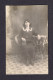 REAL PHOTO CABINET - VRAIS PHOTO POSTCARD - AROUND 1910 -1920 - À MELLE BERNADETTE BERGER D'UNE AMIE HERMIMIE CARON - Photographie