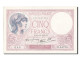 Billet, France, 5 Francs, 5 F 1917-1940 ''Violet'', 1939, 1939-10-19, SPL - 5 F 1917-1940 ''Violet''