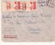 1948, LETTRE , MAROC, RABAT  Pour La FRANCE, Yv 58a   6 Cassé  /5131 - Lettres & Documents