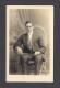 REAL PHOTO CABINET - VRAIS PHOTO POSTCARD - AROUND 1910 -1920 - ADRESSER À DELVIDA CARON DE SON PROBABLEMENT COUSIN - Photographie
