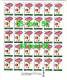 Delcampe - 1987 FLORA  MUSHROOMS ( Champignons)  6 Sheet – 6x5 =30 Set  –MNH BULGARIA / Bulgarien - Pilze