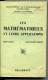 Les Mathématiques Et Leurs Applications : R Cluzel, Jean Pierre Robert - Schulbücher