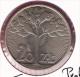 POLEN 20  ZLOTYCH 1973 UNC PROBA TREE - Pologne