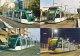 BARCELONE (ESPAGNE) Tramway "CITADIS" ALSTHOM LOT De 4 CPM Détails 2ème Scan - Tramways