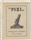 PO3757C# Brochure APARECCHIO UNIVERSALE PER LA PULIZIA "FIXI" Anni '50 - Autres Appareils