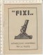 PO3757C# Brochure APARECCHIO UNIVERSALE PER LA PULIZIA "FIXI" Anni '50 - Otros Aparatos