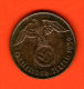 ** 2 Reichspfennig 1939 D ** TERCER /  THIRD REICH - KM 90 - Bronce / Bronze - ALEMANIA / DEUTSCHLAND / GERMANY - 2 Reichspfennig