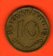 ** 10 Reichspfennig 1939 A  ** TERCER /  THIRD REICH - KM 92 - Alu - Bronce / Bronze - ALEMANIA / DEUTSCHLAND / GERMANY - 10 Reichspfennig