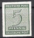 Alliierte Besetzung SBZ  1945 MiNr.116Y ** Postfr. Ziffern ( 1412 ) - Nuovi