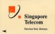 TELECARTE  SINGAPOUR  $3  SINGAPOUR TELECOM  Service First Always  Logo  ***** - Singapour