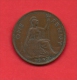 UK, 1947,  Circulated Coin, 1 Penny,  Bronze, KM845, C1769 - D. 1 Penny