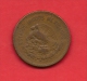 MEXICO, 1943, XF Circulated Coin, 20 Centavos, Bronze Km439, C1799 - Mexique