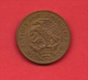 MEXICO, 1970, XF Circulated Coin, 20 Centavos, Bronze Km440, C1800 - Mexique