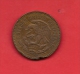 MEXICO, 1956, XF Circulated Coin, 50 Centavos, Bronze Km450, C1801 - Mexiko