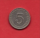 PANAMA, 1973, XF Circulated Coin, 5 Centimos, Copper Nickel,  KM 23.2,  C1820 - Panama