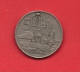 NEW ZEALAND, 1967,VF Circulated Coin,50 Cent, Copper Nickel,  Km 37,  C1843 (with A Littile Hole) - Nieuw-Zeeland