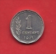 ARGENTINA, 1971,  XF Circulated Coin, 1 Centavo, Km39  C1862 - Argentinië