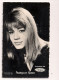 Carte  FRANCOISE HARDY - Disques VOGUE - Reclame