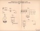 Original Patentschrift - M. Hutin Und M. Leblanc In Paris , 1891 , Telegraphie Mit Einer Einzigen Leitung , Telegraphy - Maschinen