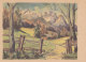 Germania -   Cartolina Postkarte  Acquarelli - Postcards - Used