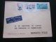 1968 Lettre -Cover  Par Avion Luftpost  By Air Mail  Ottawa Canada Pour Monaco Monte-Carlo - Lettres & Documents