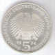 GERMANIA 5 MARK 1974 AG SILVER - 5 Marchi