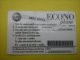 Econo Phone 60 Units With Sticker 0800 10412 Bank See 2 Photo´s Used Rare - [2] Prepaid & Refill Cards