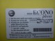 Econo Phone 10 $ With Sticker 0800 10412 Bank See 2 Photo´s Used Rare - [2] Prepaid & Refill Cards