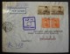 EGYPTE / MARCOPHILIE / Enveloppe De 1945 Pour Alger- 1 Bande Et Un Cachet De Contrôle - Covers & Documents