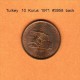 TURKEY    10  KURUS  1971   (KM # 891.2) - Turkey