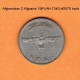 AFGHANISTAN    2  AFGHANIS  1961 (AH 1340)  (KM # 954.1) - Afghanistan