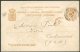 LUXEMBOURG TO COLOMMIERS Postal Stationery 1880 VF - Ganzsachen