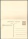 LUXEMBOURG Old Double Postal Stationery VF - Ganzsachen