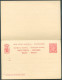 LUXEMBOURG Old Double Postal Stationery VF - Ganzsachen