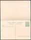 LUXEMBOURG Old Double Unused Postal Stationery VF - Ganzsachen