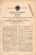 Original Patentschrift - Hubert Anton Boes In Kevelaer , 1898 , Wasserstromausstoß Zur Schiff - Fortbewegung , Schiffbau - Autres & Non Classés