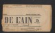 Courier De L'Ain 1901 - Newspapers