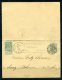 Belgium 1903 Uprated Postal Stationary Card Anvers With Reply Card UNUSED - 1893-1907 Coat Of Arms