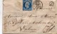 P.c.2921 SOMMIERES,lettre Chargée,sans Corresp. Pous VALENCE Le 25 Février 1825. - 1849-1876: Periodo Clásico