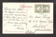 Würzburg  2x Bayern Grun Green BRIEFMARKEN Stamps On AK Würzburg Königl Residenz Mit ARKEDEN  POSTAL HISTORY POSTMARK - Briefe U. Dokumente