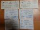 Used Train Tickets Lot Of 6 Pcs. Almaty,Kazakhstan-Urumci, China. - Other & Unclassified