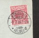 Konigstein Postmark On Gruss Vom Lilienstein Postcard Postal History - Briefe U. Dokumente
